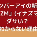 ナンバーアイの新曲「INZM」(イナズマ)はダサい？良くわからない理由3選